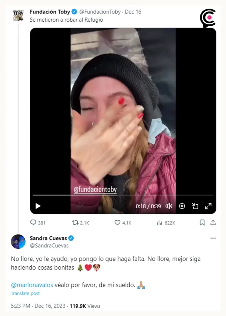 Roban y envenena a un perro en la Fundación Toby; Sandra Cuevas pagará reparaciones