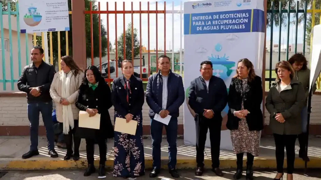 Pone en Marcha Mundo Tlatehui ecotecnias para la recuperación de aguas pluviales en San Rafael Comac
