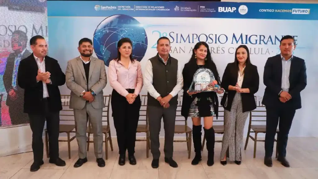 Realiza el Ayuntamiento de San Andrés Cholula Segundo Simposio Migrante