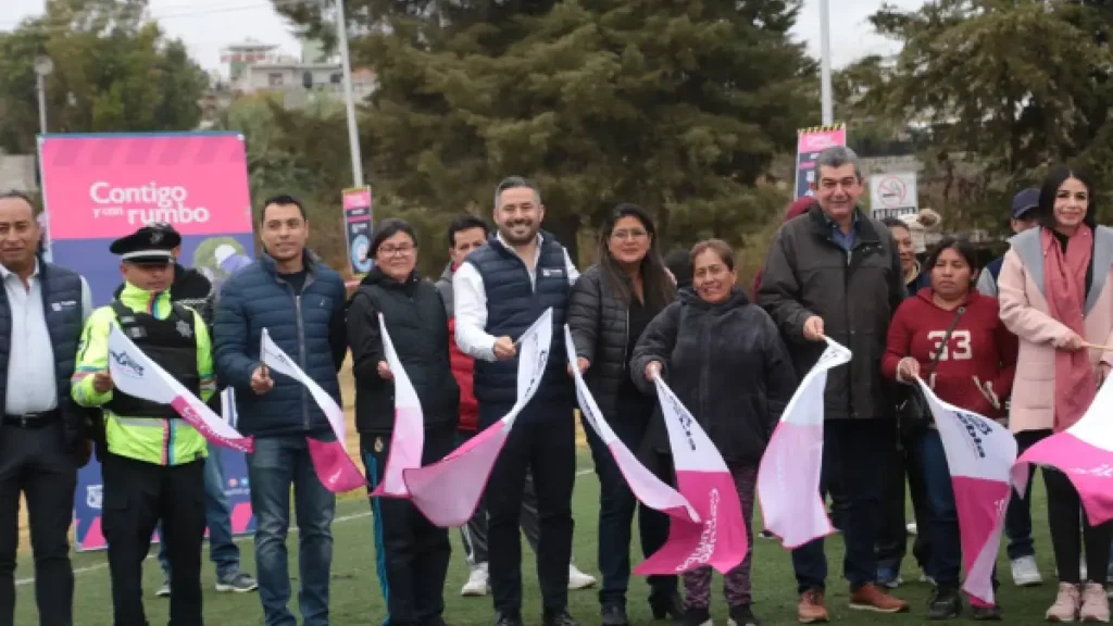 Comenzaron obras para el rescate del parque y cancha de lomas de San Miguel
