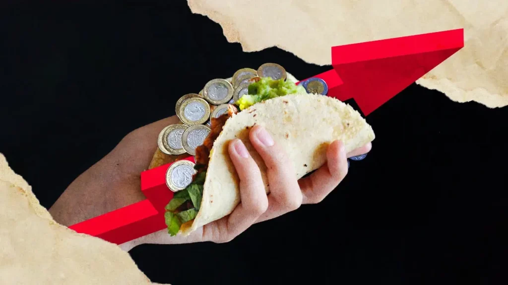 En tres años, tacos y antojitos mexicanos subieron de precio hasta 70%