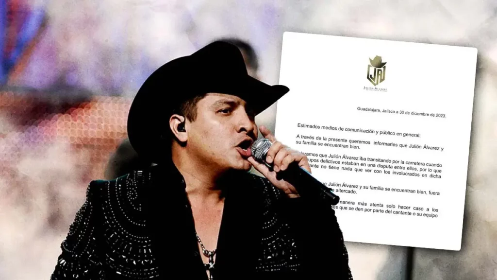 Julión Álvarez desmiente supuesto ataque en su rancho en Chiapas