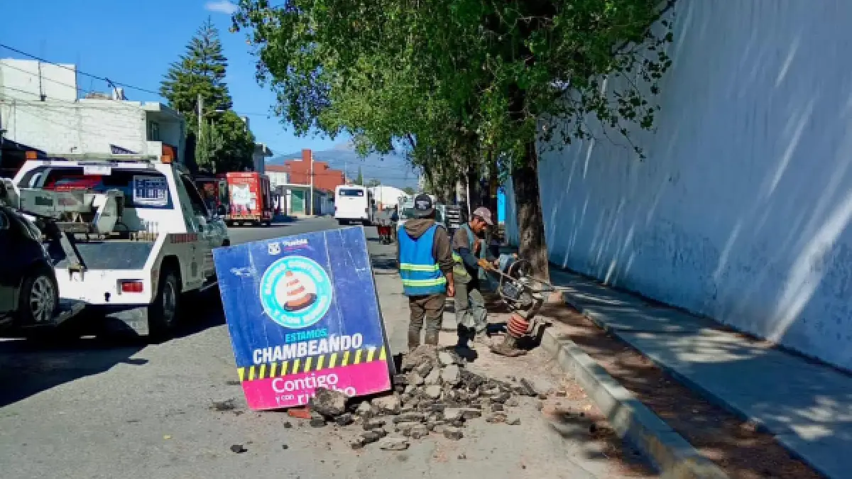 El programa de Bacheo Contigo y Con Rumbo arranca el 2024 tapando 16 mil baches