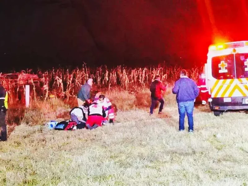 Niño muere en choque y volcadura en la autopista Amozoc-Perote