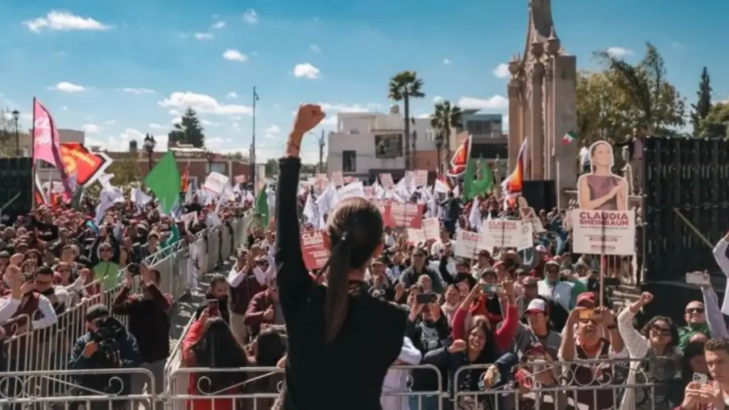 ’’El sueño del pueblo de México es seguir con la Cuarta Transformación’’, Claudia Sheinbaum garantiza que la 4T llegará a Aguascalientes