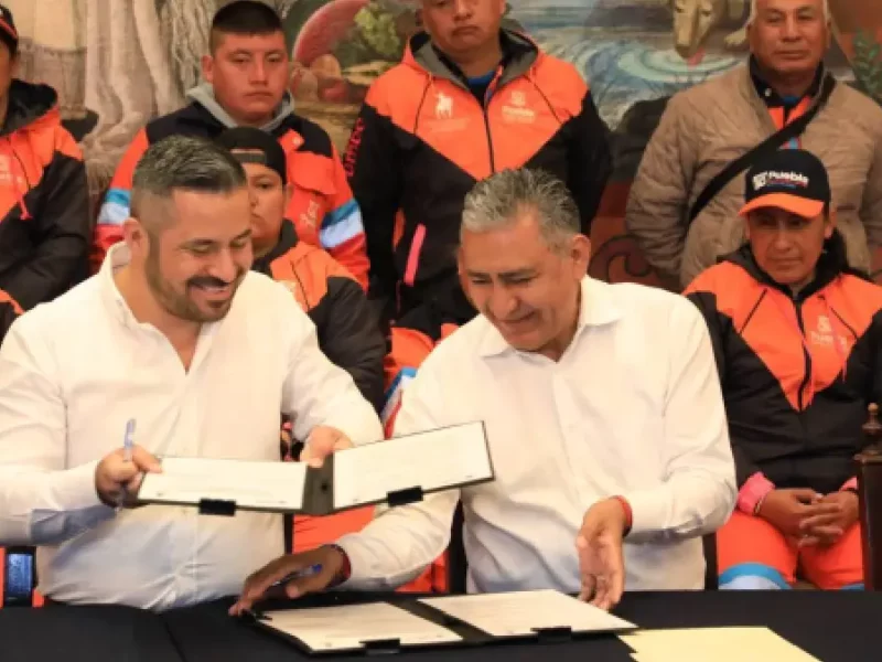 Con revisión contractual, Ayuntamiento de Puebla y sindicato de limpia mejoran condiciones labores de 'Las Naranjitas'