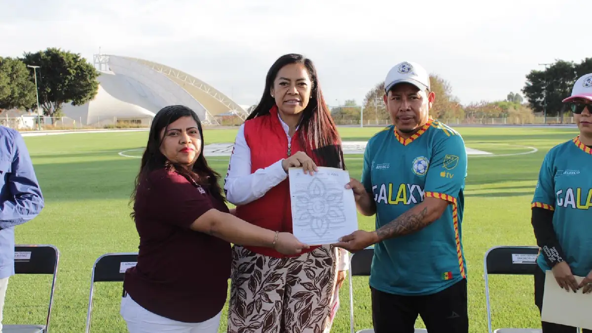 “El deporte, la educación y el sano esparcimiento en Atlixco son un derecho, no un privilegio": Ariadna Ayala