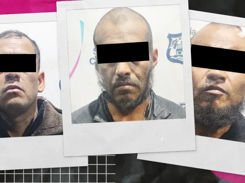 La SSC detuvo a tres hombres por robo de cable en el municipio de Puebla
