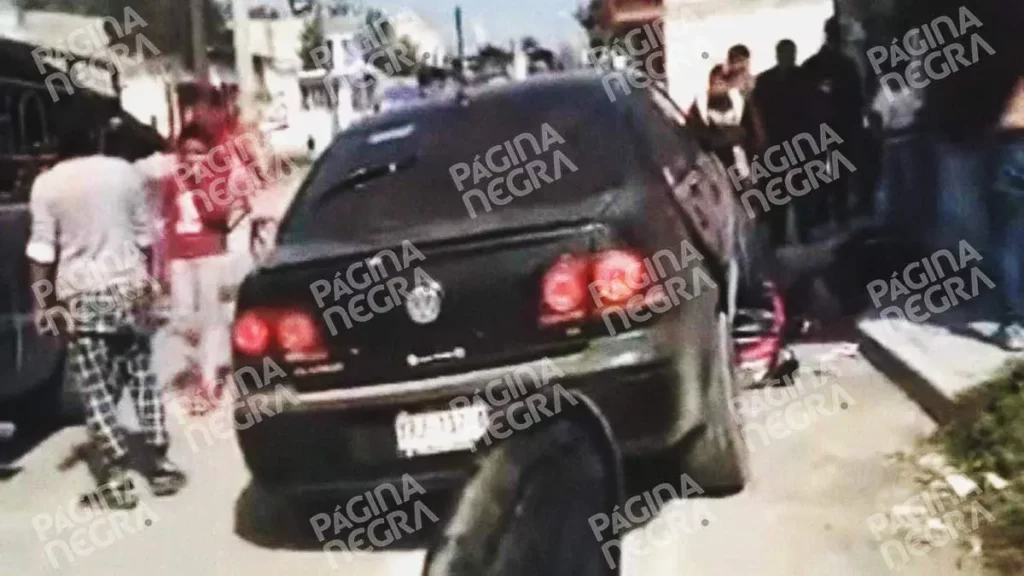 Balean a tres personas al querer comprar un carro en Texmelucan