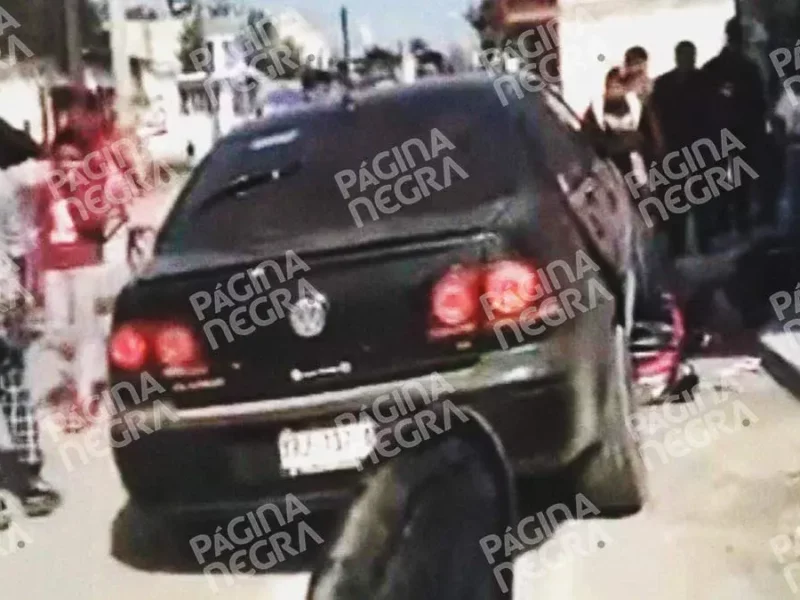 Balean a tres personas al querer comprar un carro en Texmelucan