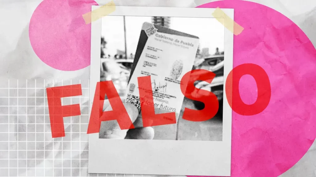 Falso que licencia de conducir permanente regrese a Puebla; aquí te explicamos