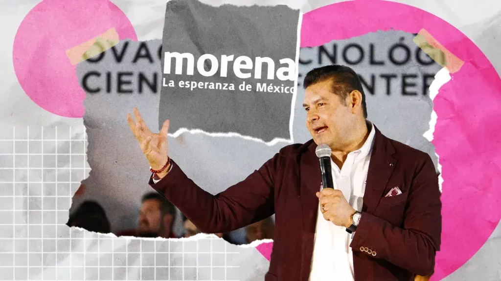 Alejandro Armenta cerró su precampaña sin respaldo de la dirigencia nacional de Morena