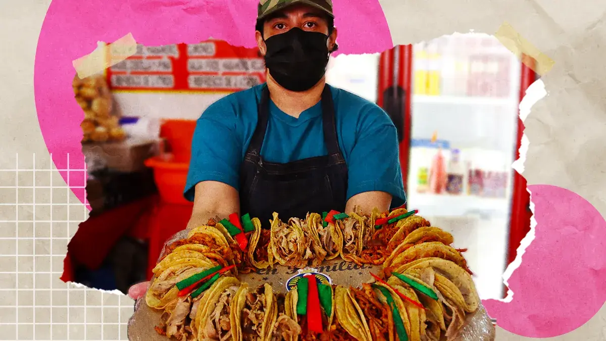 Taquería Viviana en Puebla lanza nuevamente su Rosca de Tacos para Día de Reyes