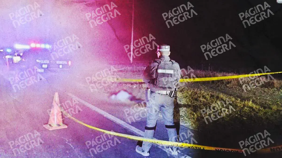 Transeúnte murió atropellado en el municipio de Nicolás Bravo