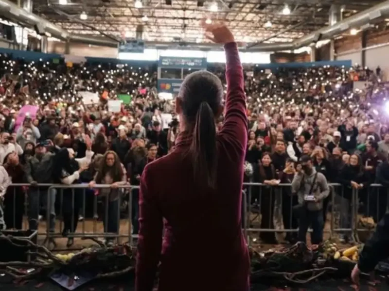 Anhelo regresarle al pueblo de México lo que me dio: Claudia Sheinbaum inicia el 2024 junto a militantes y simpatizantes de Cuauhtémoc, Chihuahua