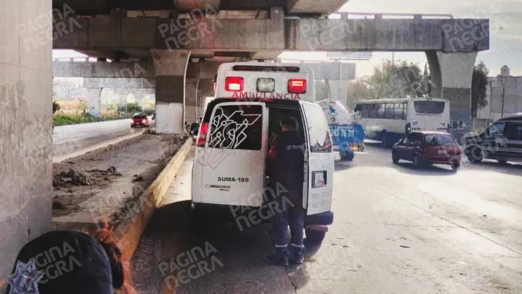 Choque dejó un motociclista muerto y otro herido en la autopista México-Puebla