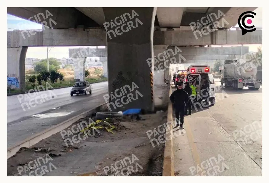 Choque dejó un motociclista muerto y otro herido en la autopista México-Puebla