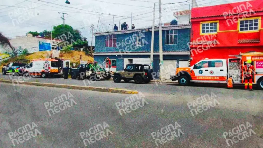 Un hombre borracho se lesionó al caer a barranca en Puebla