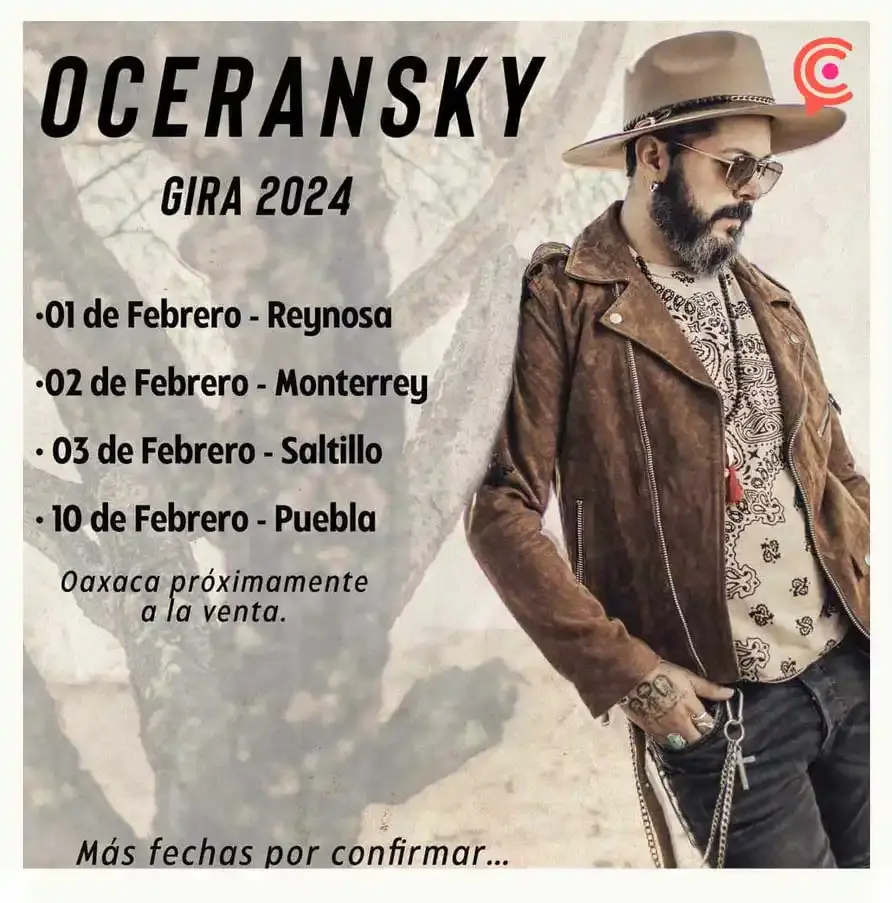 Disfruta una noche de trova con Edgar Oceransky en Puebla este 2024