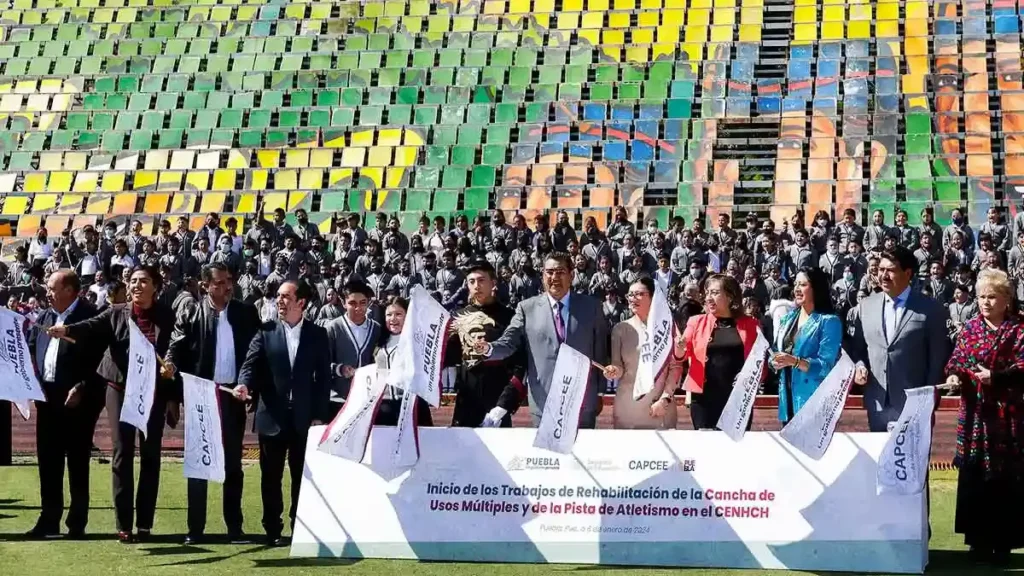 Gobierno de Puebla inicia intervención de centros escolares en Puebla