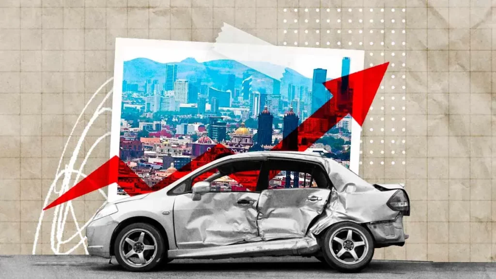 En 2023, accidentes automovilísticos aumentaron 103% en la Ciudad de Puebla