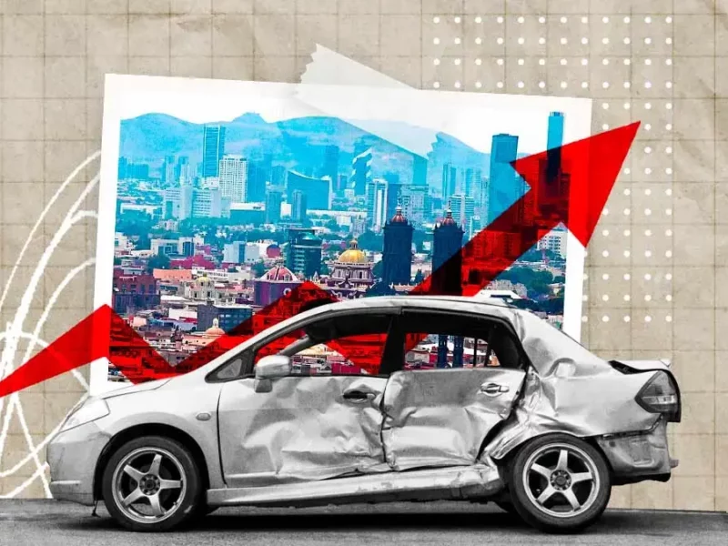 En 2023, accidentes automovilísticos aumentaron 103% en la Ciudad de Puebla