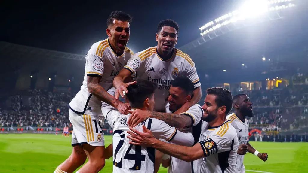 Real Madrid derrota al Atlético de Madrid en la semifinal de la Supercopa de España