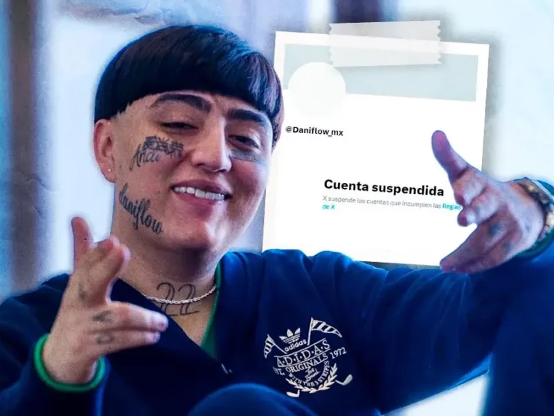 Suspenden cuenta de Dani Flow tras polémica donde normaliza el abuso a menores