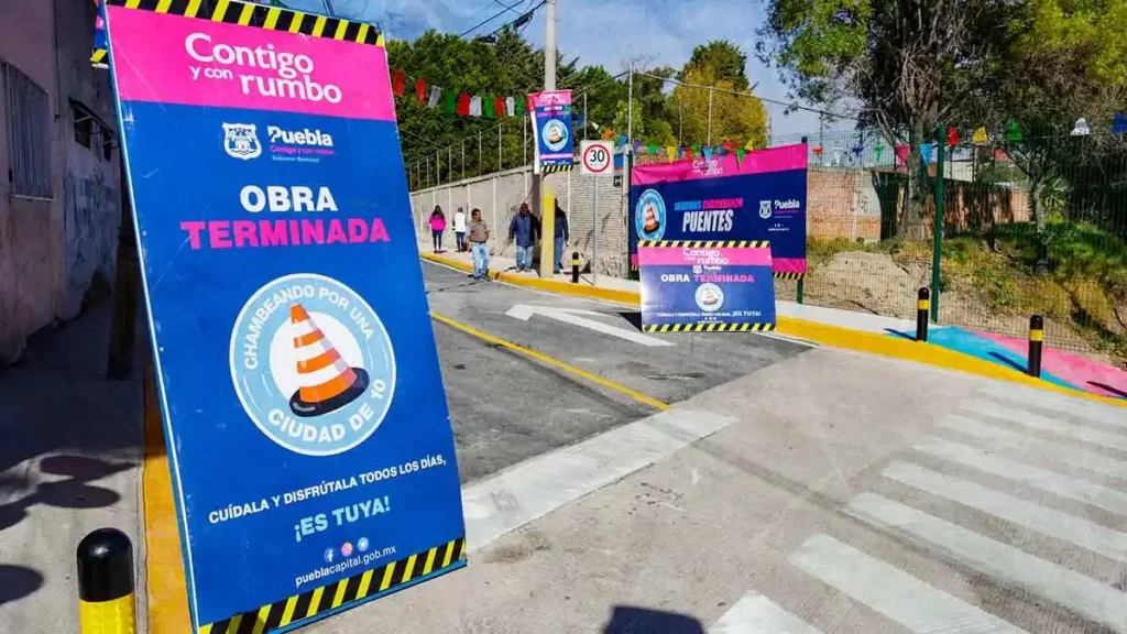 Ayuntamiento de Puebla invertirá 40 mdp para la rehabilitación de dos puentes vehiculares
