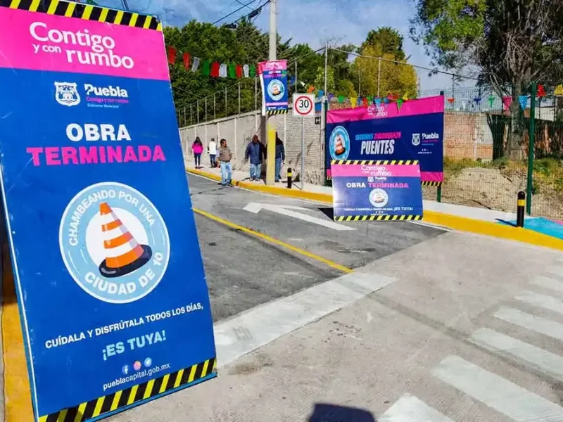 Ayuntamiento de Puebla invertirá 40 mdp para la rehabilitación de dos puentes vehiculares