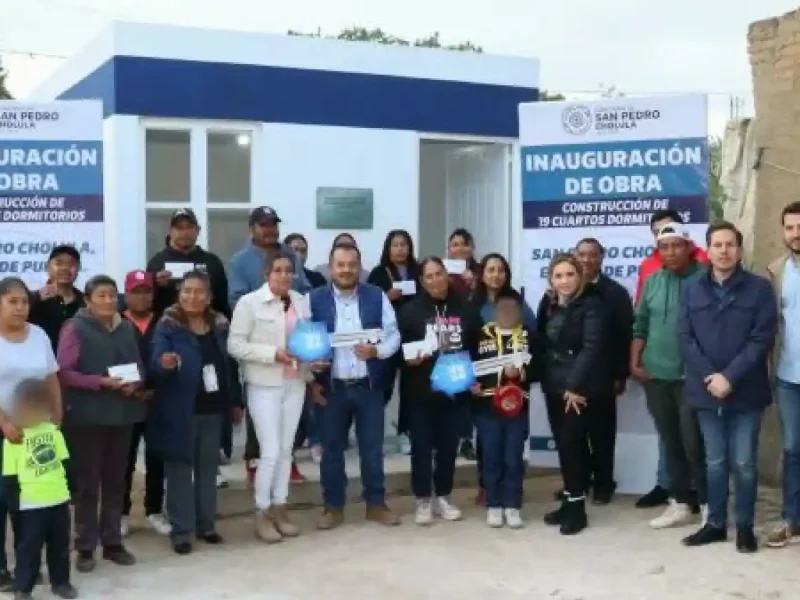Continúa Paola Angon entregas del programa “Vivienda y Familia”, con 19 cuartos