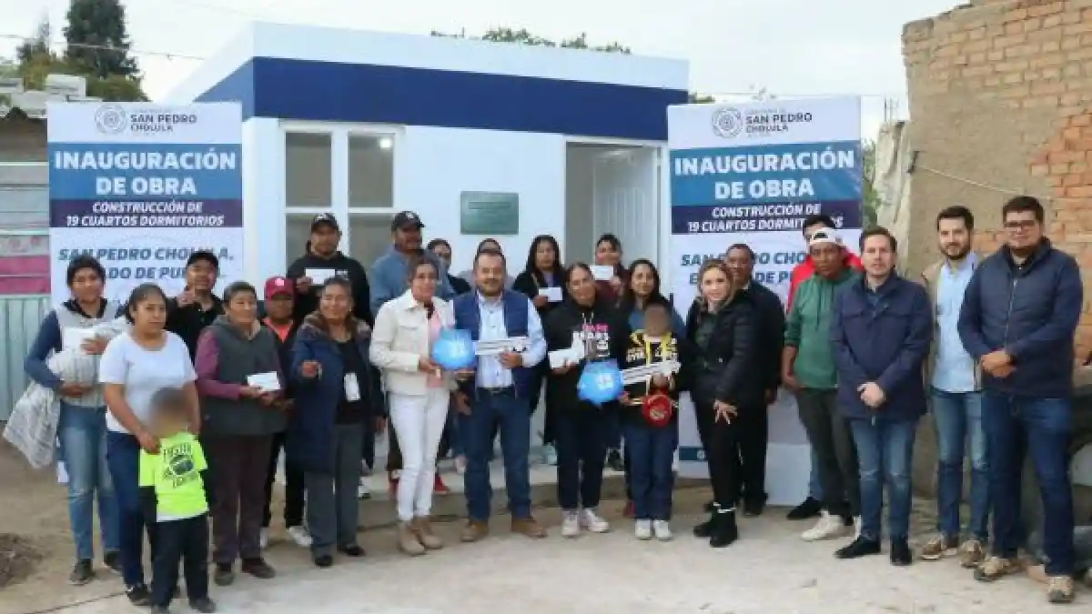 Continúa Paola Angon entregas del programa “Vivienda y Familia”, con 19 cuartos