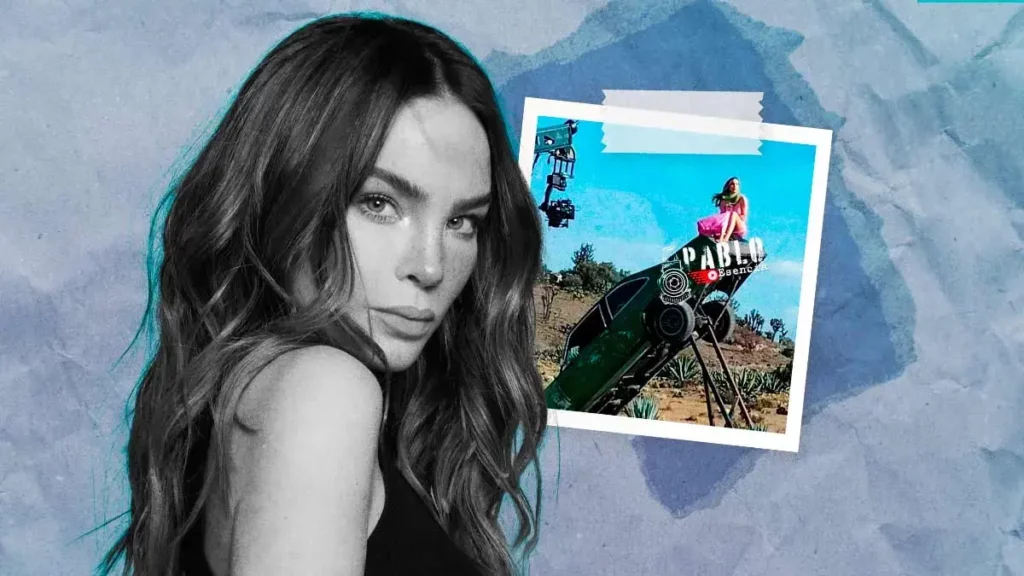 Belinda grabó en Puebla su nuevo video musical