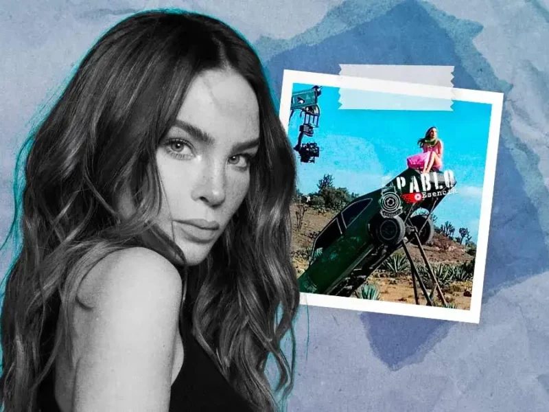 Belinda grabó en Puebla su nuevo video musical