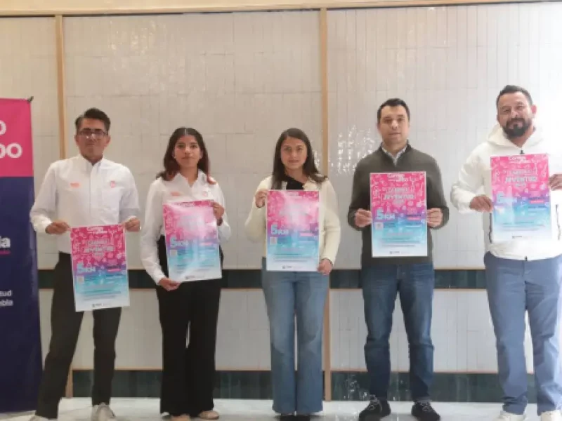 Presenta Ayuntamiento de Puebla Carrera por la Juventud 2024