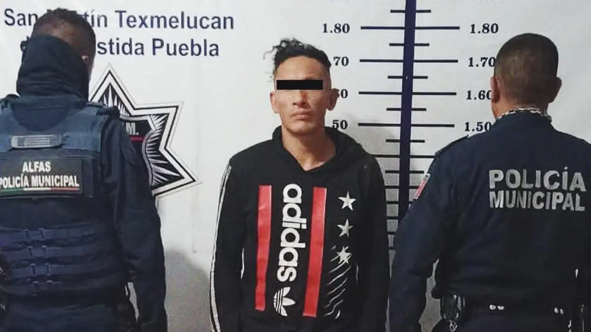 Detienen en Texmelucan al líder de la banda “Los Chilangos”, relacionado a robos vía Facebook