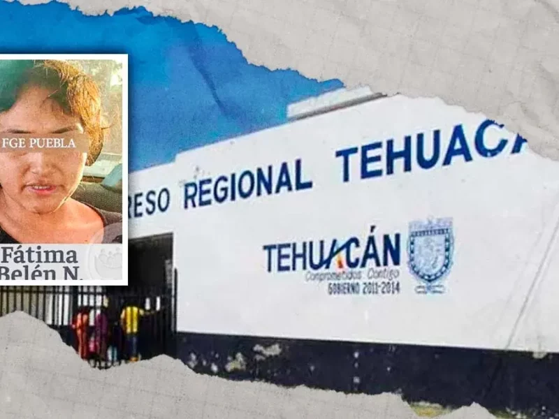 Detienen a mujer que sacó a un reo del penal de Tehuacán en un tocador