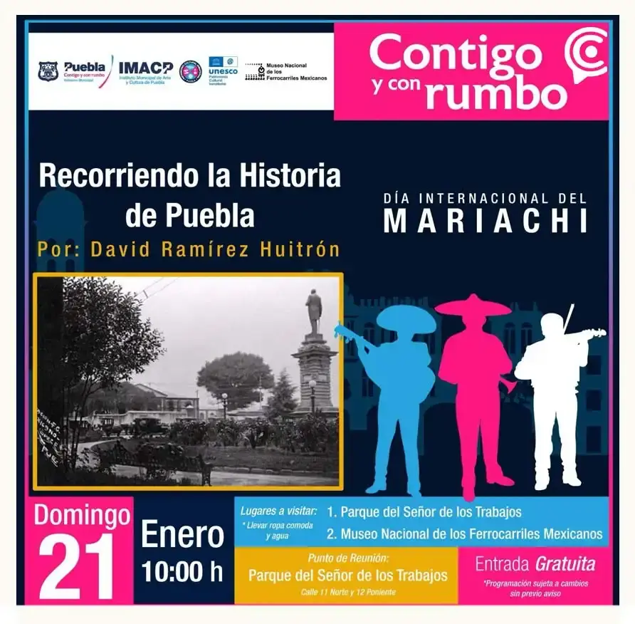 Celebra con estas actividades en Puebla el Día Internacional del Mariachi