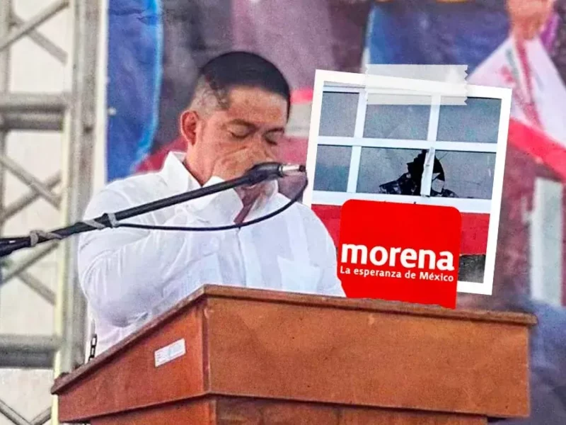 Tras disparar contra primaria, edil de Zapotitlán busca protección con Morena