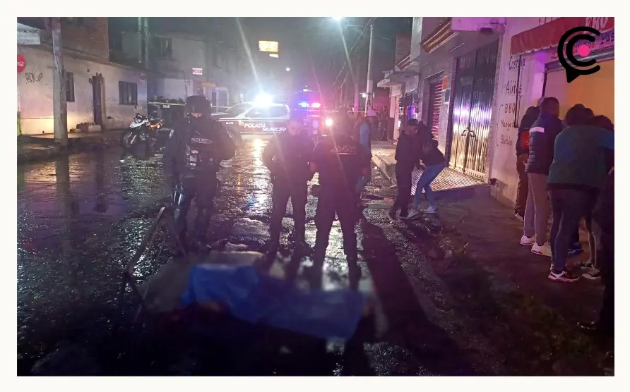 Asesinan a hombre en Texmelucan, siete días antes mataron a otro en la misma calle