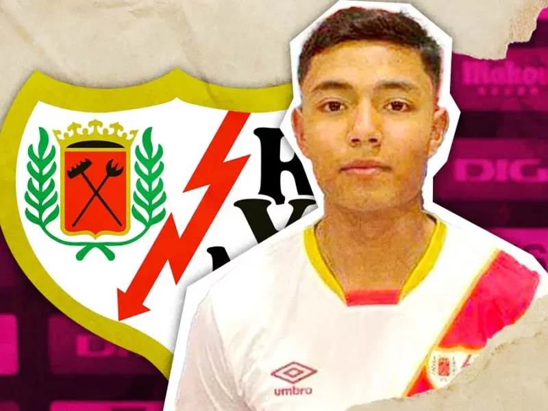 El poblano Iván Vargas es nuevo jugador del Rayo Vallecano de España