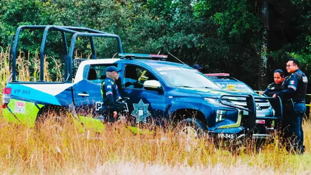 Robo de Uber provoca persecución en San Jerónimo Caleras de Puebla, hay dos asaltantes detenidos