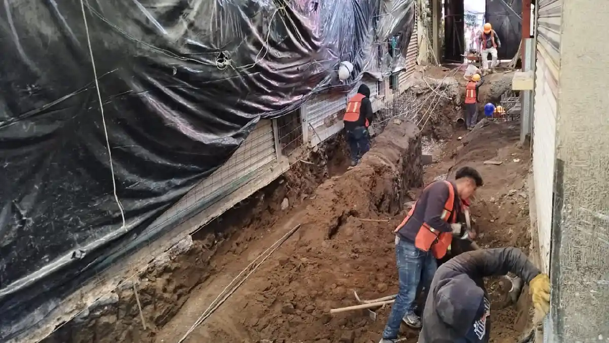 Avanza la remodelación del mercado “Domingo Arenas” en San Martín Texmelucan