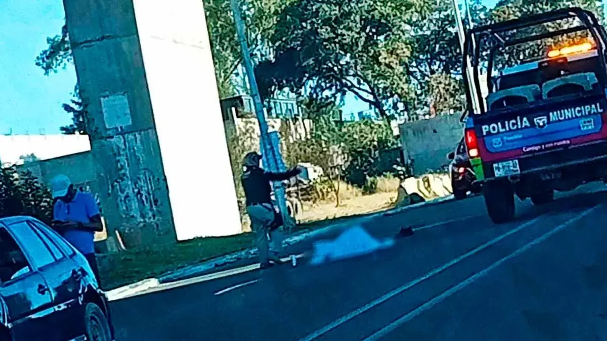 Un hombre se quitó la vida al arrojándose del Periférico Ecológico en Puebla