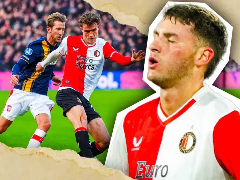 Santiago Giménez y el Feyenoord empatan ante el Twente en la Eredivisie
