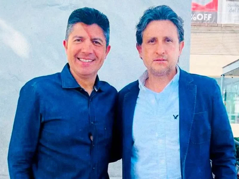 José Juan Espinosa presume reunión con Eduardo Rivera rumbo a las elecciones