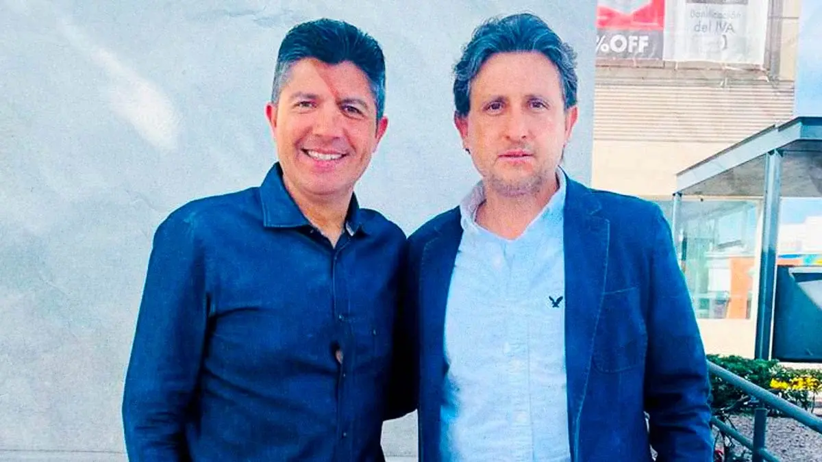 José Juan Espinosa presume reunión con Eduardo Rivera rumbo a las elecciones