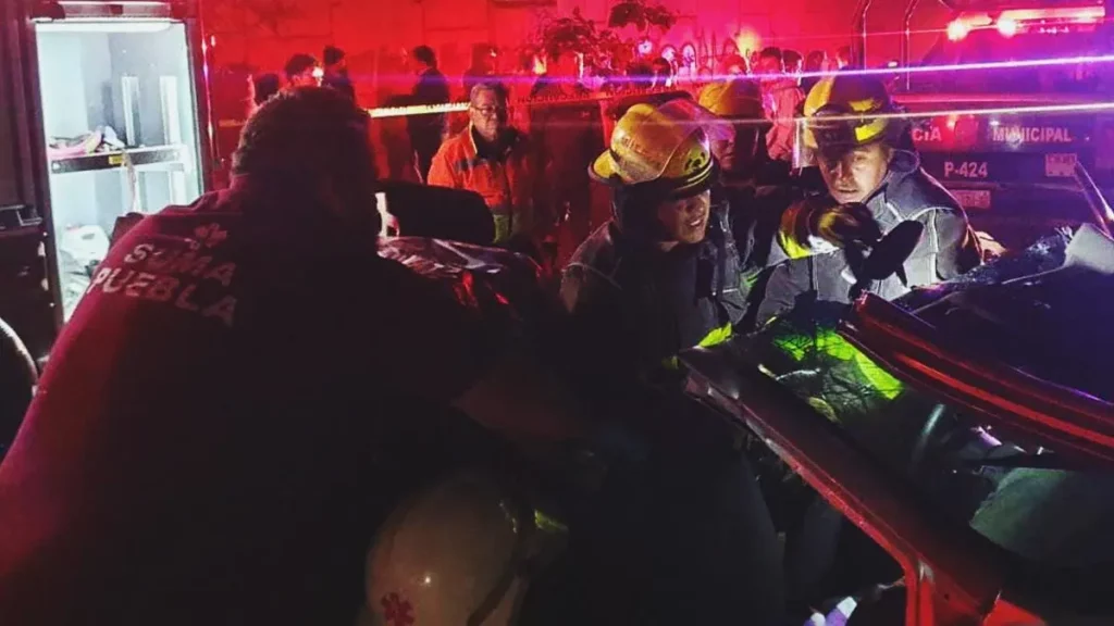 Borracho provocó choque que dejó heridas a madre e hija en San Andrés Cholula