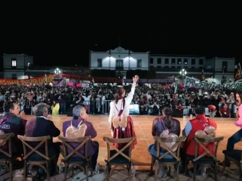 ’’Se gobierna para los demás, nunca para beneficio propio, ese es el gran cambio de la Cuarta Transformación: Claudia Sheinbaum en Zitácuaro, Michoacán