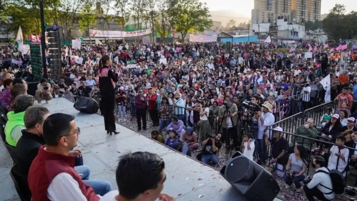 “Este año no puede continuar la corrupción en Álvaro Obregón”: Claudia Sheinbaum llama a la militancia a seguir con la transformación del país